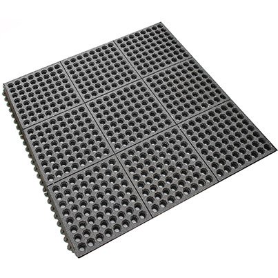 Anti-fatigue floor mats
